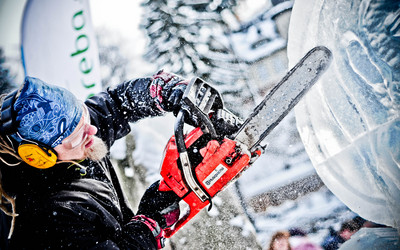 Mistrzostwa Polski w Rzezbie ze Sniegu, źródło: Marka Karkonosze