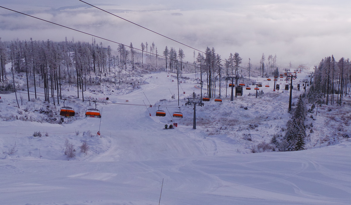 Tatrzańska Łomnica - wyciąg na trasę Tatrzańska Łomnica - wyciąg na trasę