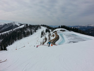 Górna część tras 25 Mallnock, 26 Nock IN i 27 Brunach