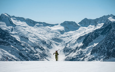 Hintertux w Zillertal / (c) Hintertuxer Gletscher Schlegeis