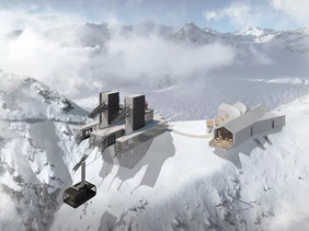 Eggishorn 2025 projekt stacjo kolei i restauracji