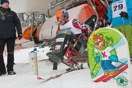 Mistrzostwa Polski Niepełnosprawnych- zawodnik na starcie