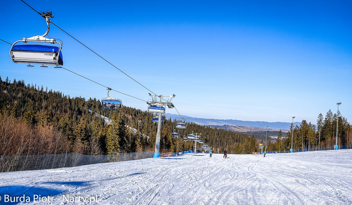 Białka Tatrzańska doskonałe warunki (foto. P. Burda)