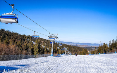 Białka Tatrzańska doskonałe warunki (foto. P. Burda)