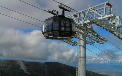 BUDOWA NOWEJ KOLEI LINOWEJ NA CHOPOK (foto: Juraj Meško)