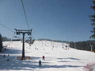 Białka Tatrzańska w lutym 2