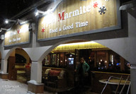Wieczór w Les Menuires. Kolacja w restauracji La Marmite (fot. Piotr Tomczyk)