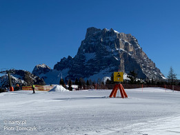Ski Civetta Orczyk nr 7 Col dei Baldi 1922 m (fot. P. Tomczyk)