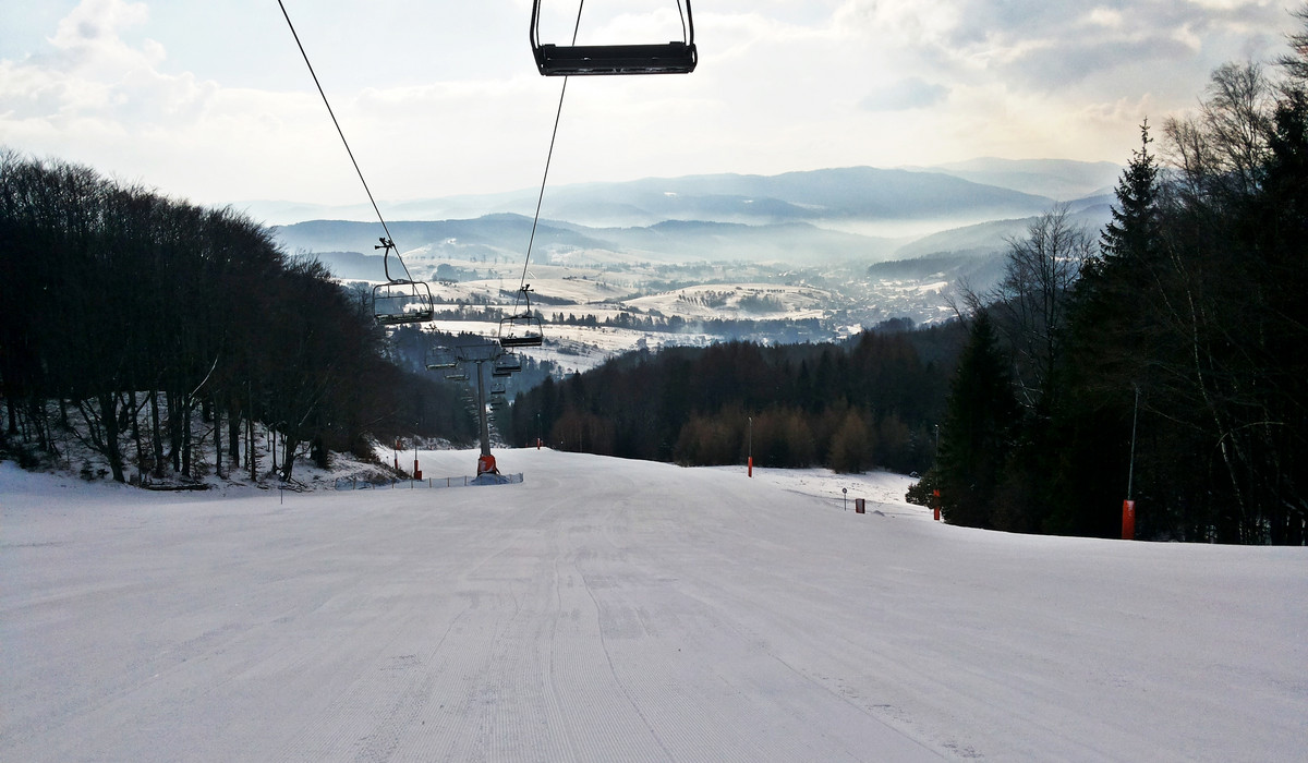 Wyrównany stok czeka (foto: Stacja Narciarska Dwie Doliny Muszyna-Wierchomla)