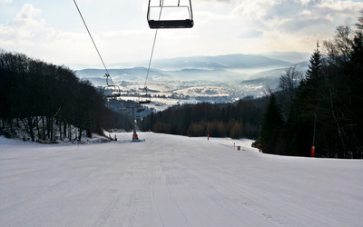 Wyrównany stok czeka (foto: Stacja Narciarska Dwie Doliny Muszyna-Wierchomla)