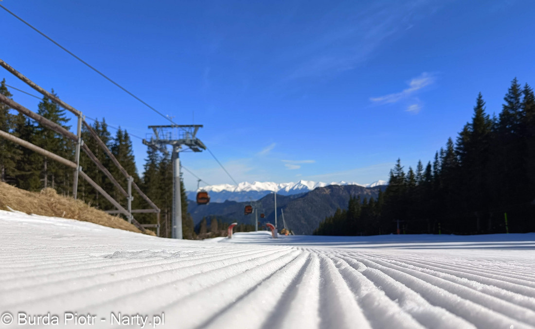 Fresh track w Jasnej / fot. P. Burda