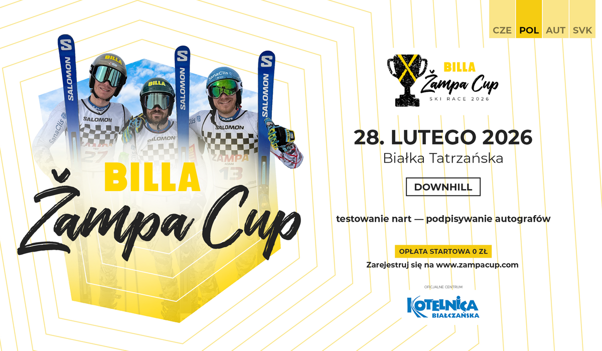 Žampa Cup Ski Race w Białce Tatrzańskiej: pucharowy klimat dla młodych zawodników już 28 lutego