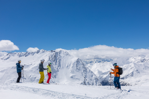 Val Senales - lodowiec w kwietniu (fot. TG Schnalstal)