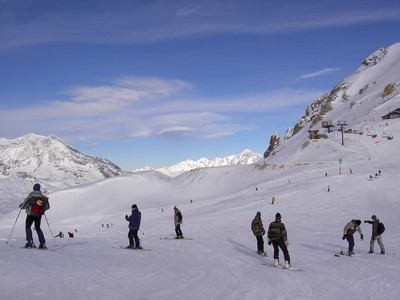WYBIERAMY TRASĘ. MOŻE "MONT BLANC" ZIELONA, MOŻE NIEBIESKA "DIEBOLD" WYBIERAMY TRASĘ. MOŻE "MONT BLANC" ZIELONA, MOŻE NIEBIESKA "DIEBOLD"