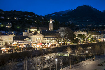 Merano miasto zimą IDM Südtirol-Alto Adige (fot. Alex Filz)