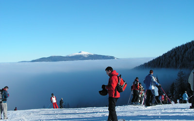 Pilsko widok na Babią Górę (foto: Narty.pl)