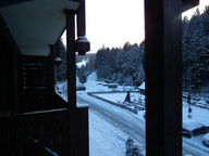 Wierchomla 2013- rankiem z balkonu
