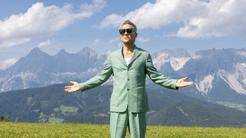 Robbie Williams w Dachstein fot. Harald Steiner