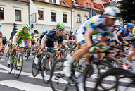 Tour de Pologne. Etap IV- ul. Poniatowskiego peleton 5