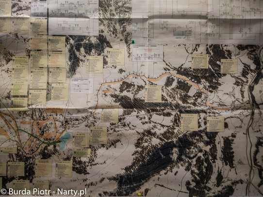 Dokładna mapa ośrodka jest podstawą systemu "uprawy śniegu" Dokładna mapa ośrodka jest podstawą systemu "uprawy śniegu"