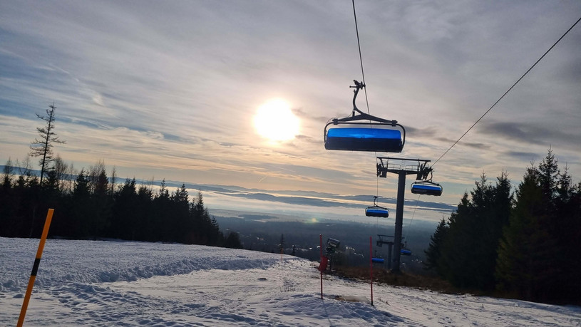 Tatrzańska Łomnica - trasa narciarska / fot. M. Rybińska