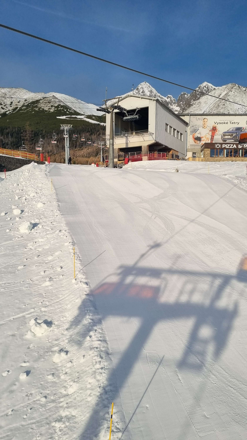 Tatrzańska Łomnica — trasa narciarska / fot. M. Rybińska