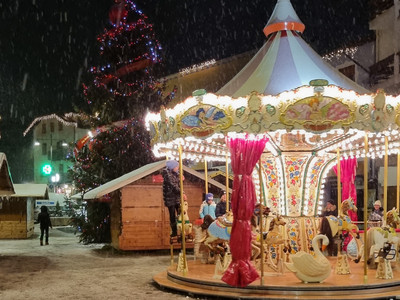 Moena centrum (fot. M. Knyć) Moena centrum (fot. M. Knyć)