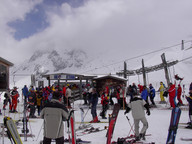 STACJA KRZESEŁEK PRZY TUXER FERNERHAUS (2ER GEFRORENE WAND 3A)