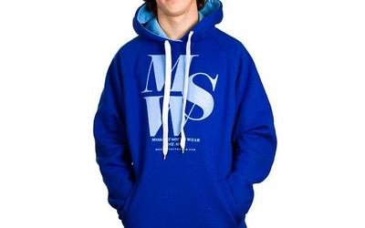 Deep Blue "Classic" Tall Hoodie