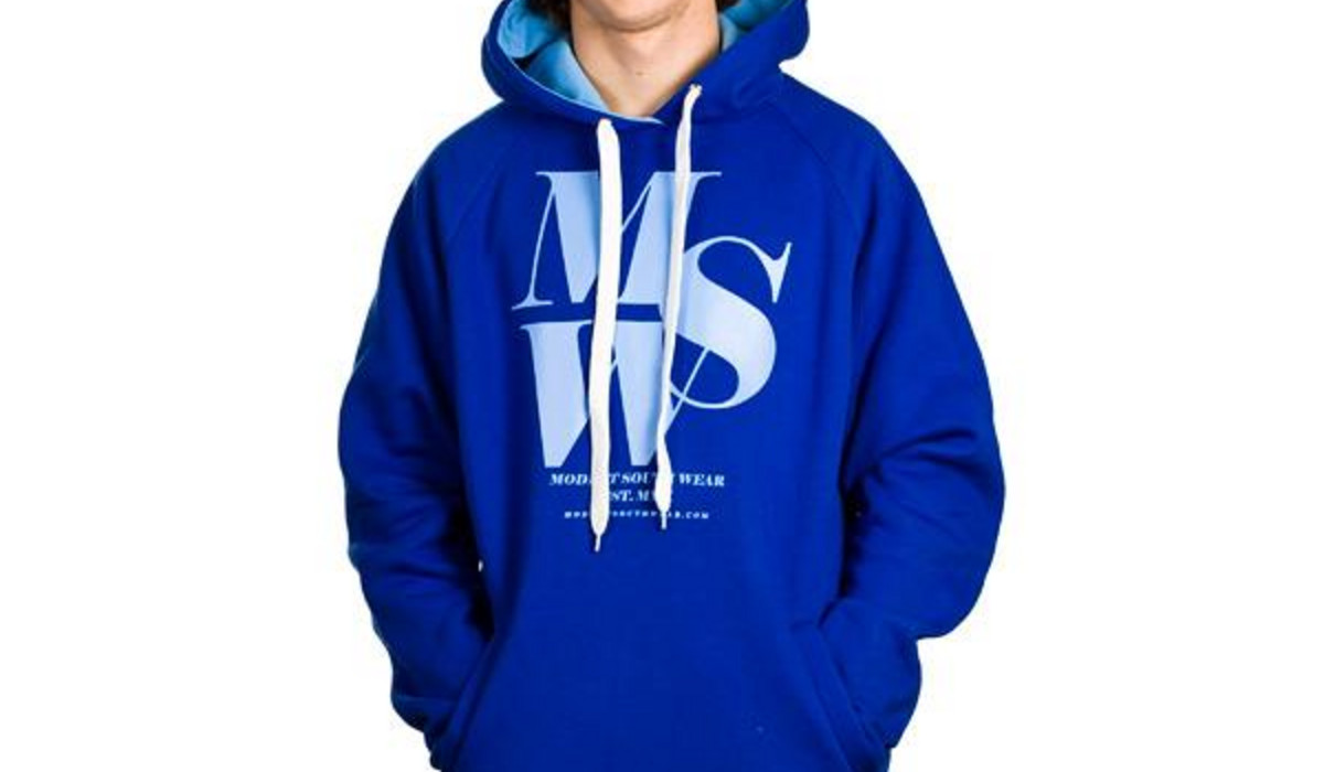 Deep Blue "Classic" Tall Hoodie