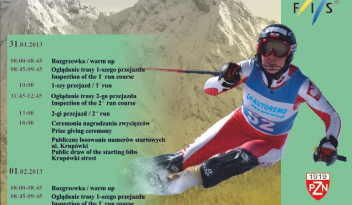 Plakat Pucharu Europy