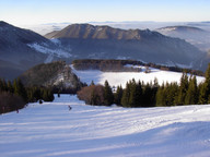 JESTEŚMY NA SZCZYCIE TRASA CZERWONA PRZY WYCIĄGU D.