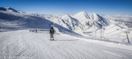 Ośrodek narciarski Ejder 3200 - na niebieskiej trasie (fot. P.Burda)