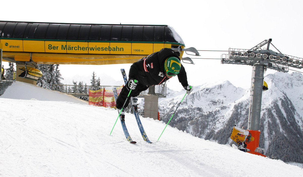 Klaus Kröll na trasach w Planai (foto: planai.at) Klaus Kröll na trasach w Planai (foto: planai.at)