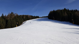 Lavarone. Czerwona trasa nr 6 (foto: Olek Kaleta) Lavarone. Czerwona trasa nr 6 (foto: Olek Kaleta)