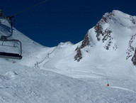 Trasa czerwona H5 ze szczytu Hohe Scharte