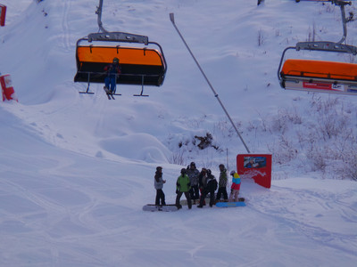 Tatrzańska Łomnica - trasa z wyciągu 