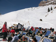 A po nartach... leżaki