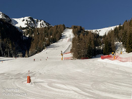 Ski Center Latemar wjazd z Predazzo (fot. P. Tomczyk)