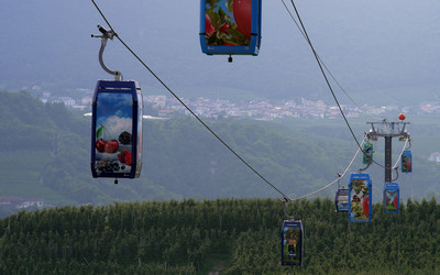 Stazione di Valle_Funivia delle Mele / źródło: Consorzio Melinda