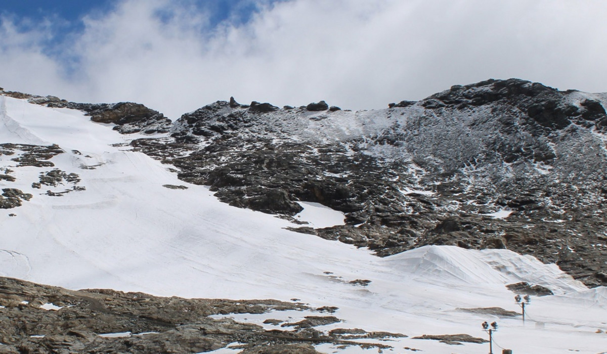 Rekordowe zapasy śniegu w ośrodku Mölltaler Gletscher / zdjęcie: TMR
