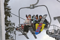 Winter Music Opening Jasna 2013- na wyciągu