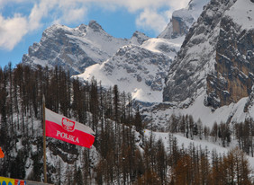 Polski motyw w restauracji na Crep di Pecol (foto: D.Biernat)