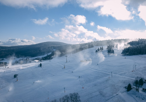 Zieleniec - naśnieżanie 3-4 grudnia 2019 (foto: Zieleniec.pl)
