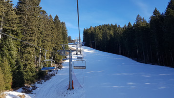 Lavarone. Czarna trasa nr 16 (foto: Olek Kaleta) Lavarone. Czarna trasa nr 16 (foto: Olek Kaleta)