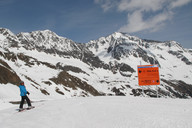 Na lewo trasa, na prawo stok