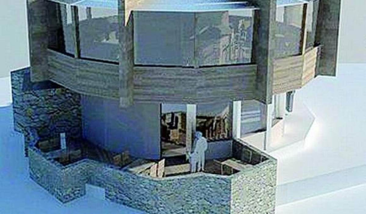 Obrotowa kawiarnia (foto: Piękna Góra) Obrotowa kawiarnia (foto: Piękna Góra)