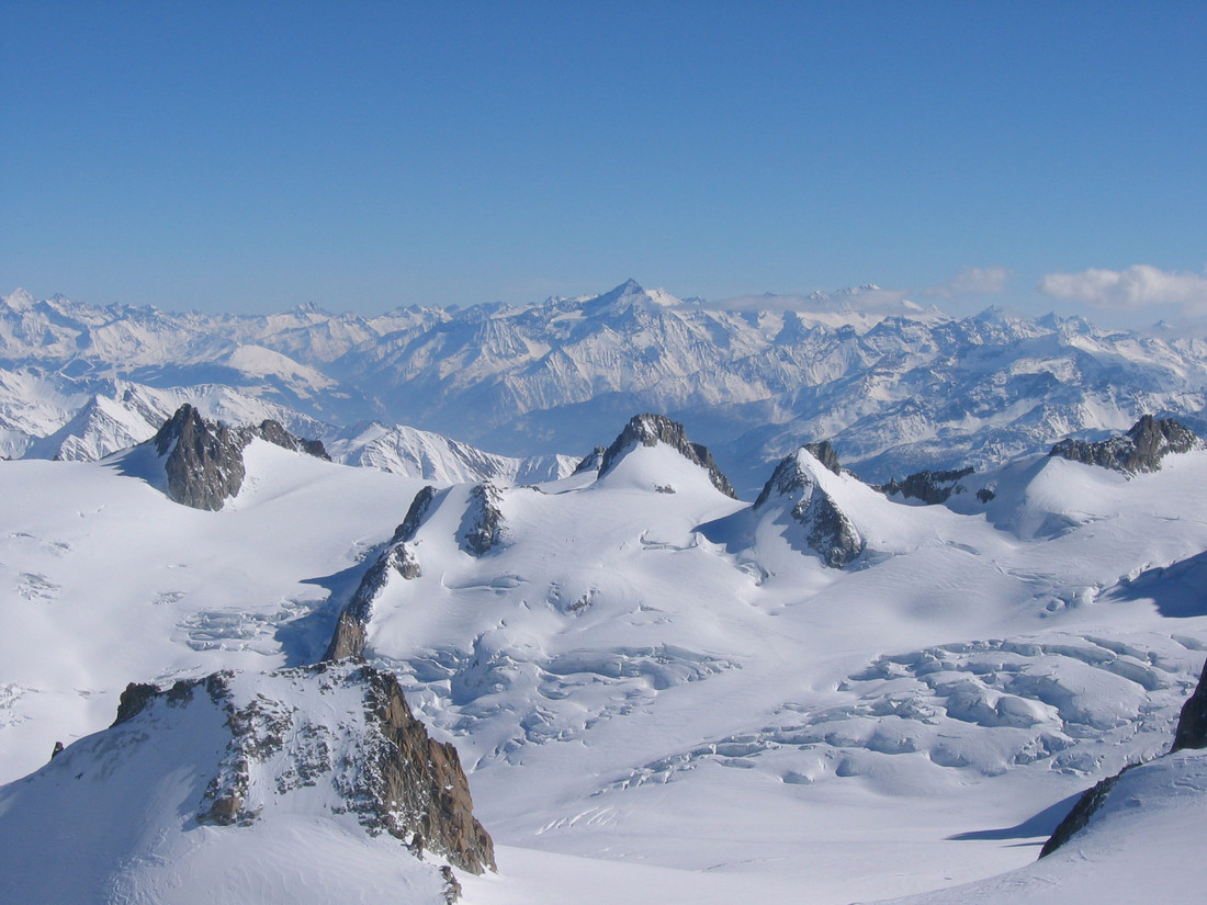 Monumentalne Alpy w rejonie Chamonix / fot. P. Tomczyk Monumentalne Alpy w rejonie Chamonix / fot. P. Tomczyk