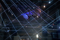 Pokaz laserowy w trakcie WINTER MUSIC OPENING w klubie Happy End
