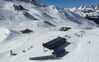 Höllkar Bergstation (c)Silvrettaseilbahn AG